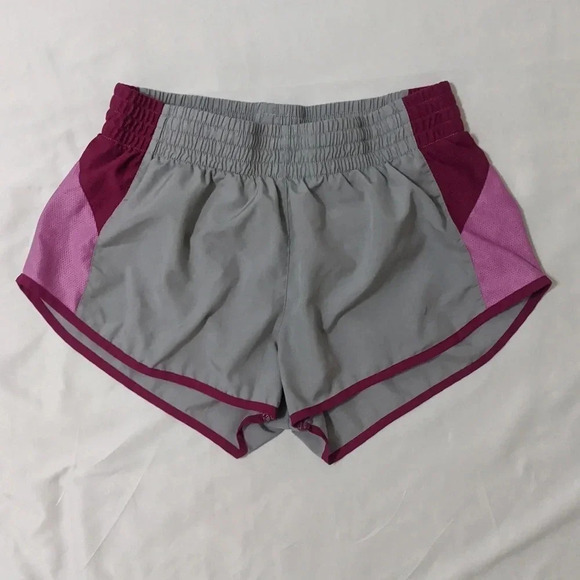 Nike Dri Fit Tempo Running Shorts, Color Gray/Purple Size S - Picture 1 of 13